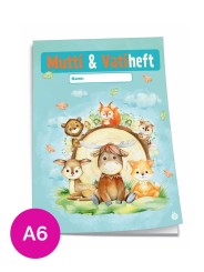 TRÖTSCH  Mutti und Vatiheft · A6 · 48 Seiten liniert  · Waldfreunde