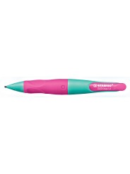 STABILO® Ergonomischer Druckbleistift STABILO® EASYergo 1.4 · türkis/neonpink · Rechts-/Linkshänder