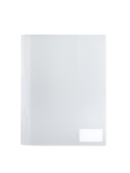 HERMA Schnellhefter · DIN A4 · stabile PP-Folie · vollfarbig · weiß