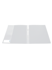 HERMA Schnellhefter · DIN A4 · stabile PP-Folie · vollfarbig · weiß