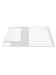 HERMA Schnellhefter · DIN A4 · stabile PP-Folie · vollfarbig · weiß