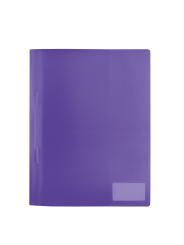 HERMA Schnellhefter · DIN A4 · stabile PP-Folie · vollfarbig · violett / lila