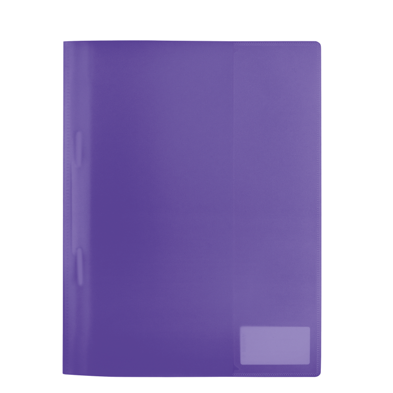 HERMA Schnellhefter · DIN A4 · stabile PP-Folie · vollfarbig · violett / lila