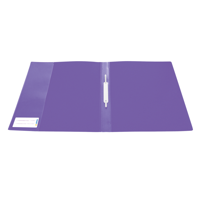 HERMA Schnellhefter · DIN A4 · stabile PP-Folie · vollfarbig · violett / lila