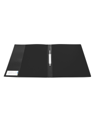 HERMA Schnellhefter · DIN A4 · stabile PP-Folie · vollfarbig · schwarz