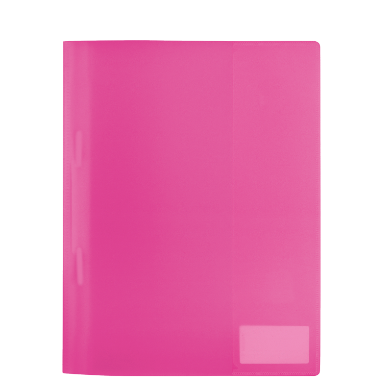HERMA Schnellhefter · DIN A4 · stabile PP-Folie · vollfarbig · pink
