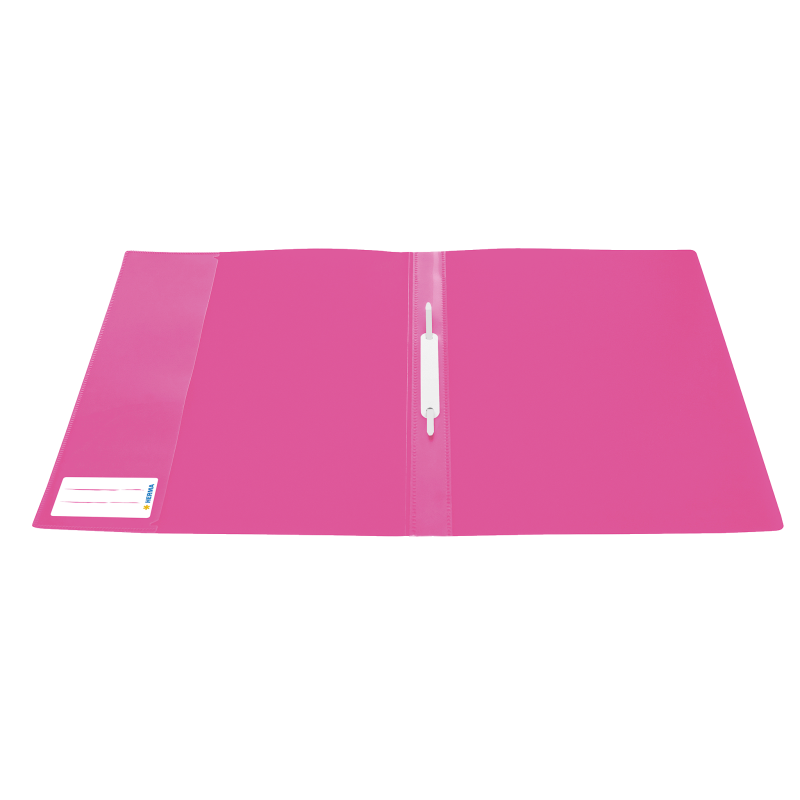 HERMA Schnellhefter · DIN A4 · stabile PP-Folie · vollfarbig · pink