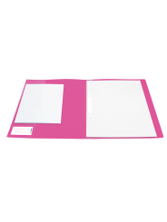 HERMA Schnellhefter · DIN A4 · stabile PP-Folie · vollfarbig · pink