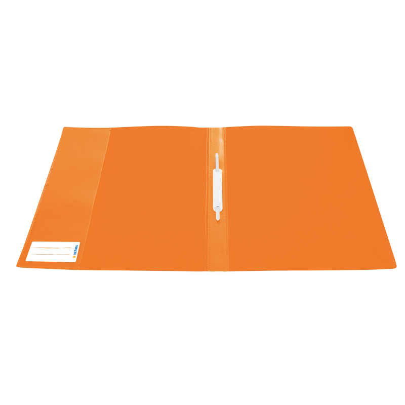 HERMA Schnellhefter · DIN A4 · stabile PP-Folie · vollfarbig · orange