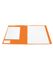 HERMA Schnellhefter · DIN A4 · stabile PP-Folie · vollfarbig · orange