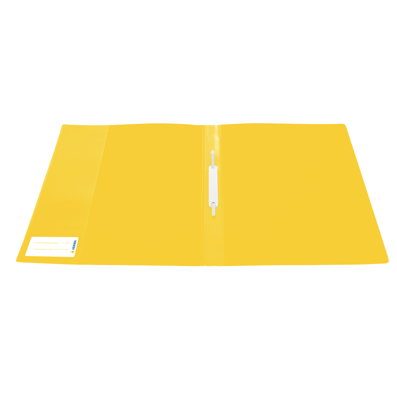 HERMA Schnellhefter · DIN A4 · stabile PP-Folie · vollfarbig · gelb