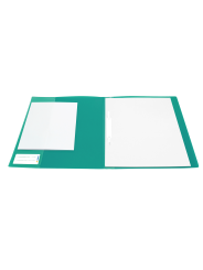 HERMA Schnellhefter · DIN A4 · stabile PP-Folie · vollfarbig · dunkelgrün