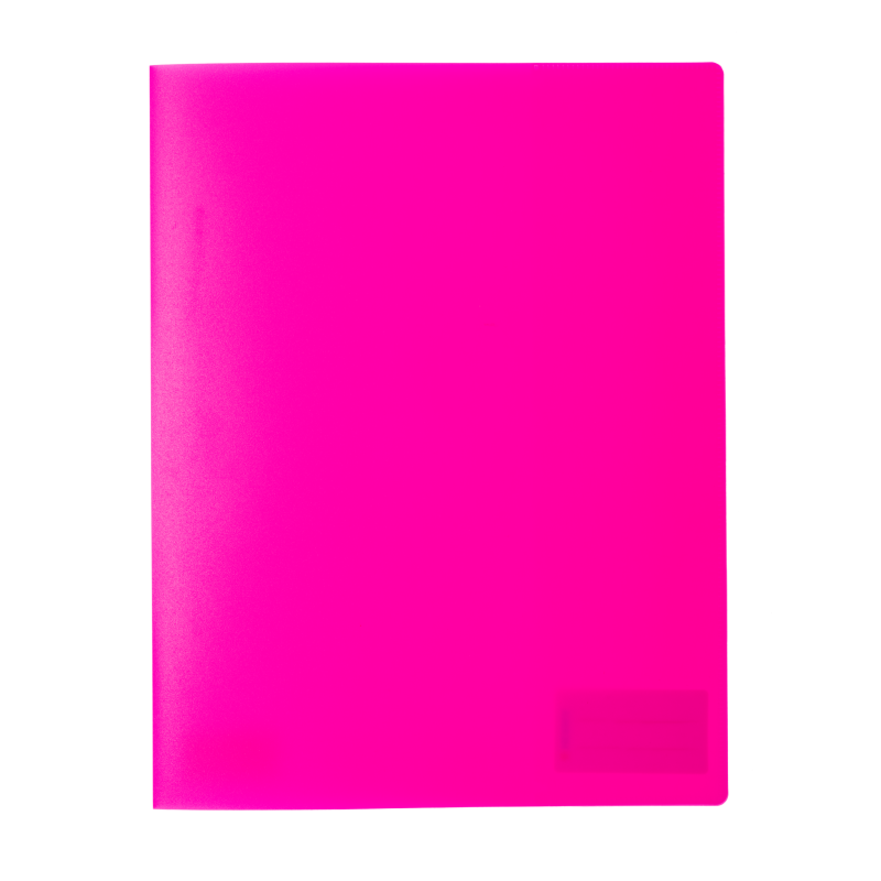 HERMA Schnellhefter · DIN A4 · stabile PP-Folie · vollfarbig · neonpink