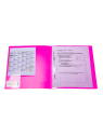 HERMA Schnellhefter · DIN A4 · stabile PP-Folie · vollfarbig · neonpink