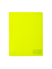 HERMA Schnellhefter · DIN A4 · stabile PP-Folie · vollfarbig · neongelb