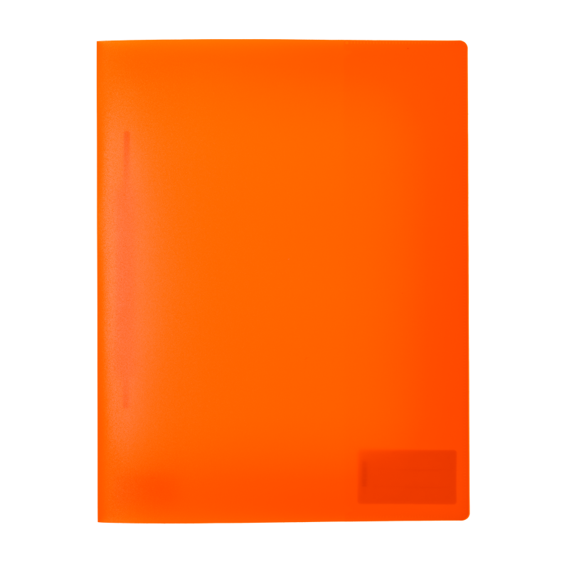 HERMA Schnellhefter · DIN A4 · stabile PP-Folie · vollfarbig · neonorange
