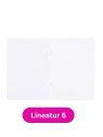 Landré Schulheft A5 · Lineatur 6 · 80 g/m² · 16 Blatt