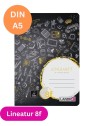 Landré Schulheft A5 · Lineatur 8f · 80 g/m² · 16 Blatt