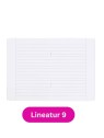 Landré Schulheft A5 · Lineatur 9 · 80 g/m² · 16 Blatt