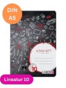 Landré Schulheft A5 · Lineatur 10 · 80 g/m² · 16 Blatt
