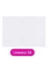 Landré Schulheft A4 · Lineatur 38 · 80 g/m² · 16 Blatt