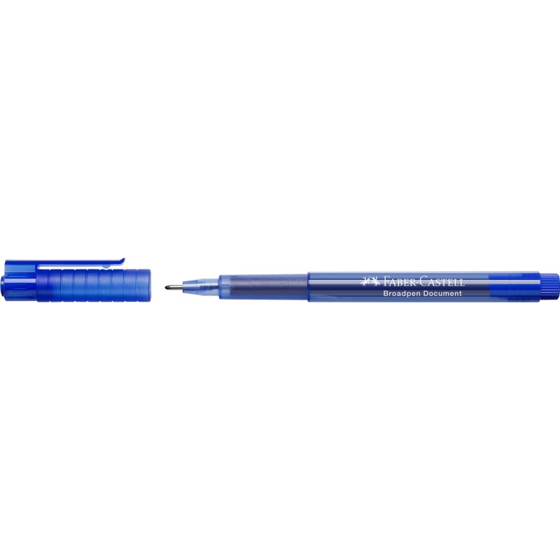 Faber-Castell Faserschreiber Broadpen 1554 · blau
