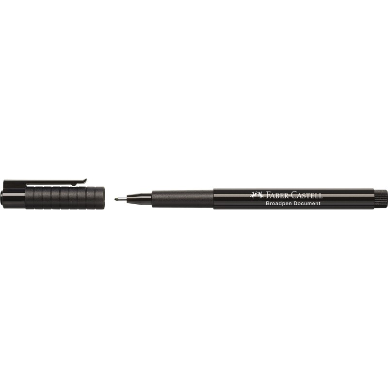 Faber-Castell Faserschreiber Broadpen 1554 · schwarz