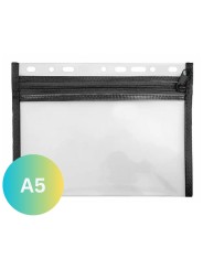 VELOFLEX Reißverschlussbeutel zum Abheften · VELOBAG XXS · DIN A5 · transparent