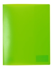 HERMA Schnellhefter · DIN A4 · stabile PP-Folie · vollfarbig · neongrün