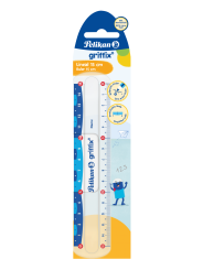 Pelikan Lineal combino · kurz · 15 cm · Links-/Rechtshänder