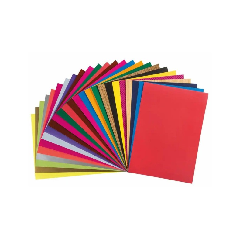 idena Buntpapier · ungummiert · DIN A4 · 25 Blatt