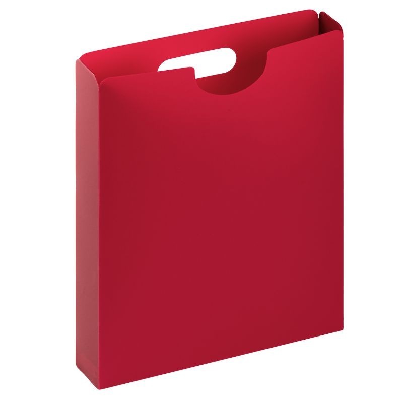 Pagna Heftbox für DIN A4 · offen · PP-Folie · rot