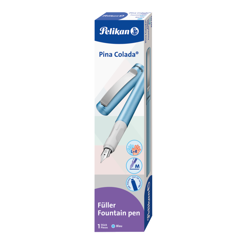 Pelikan Füller Pina Colada · blau