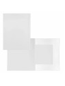 Idena Sammelmappe · DIN A3 · stabiler 500g/m²-Karton · 600g/m² · weiß
