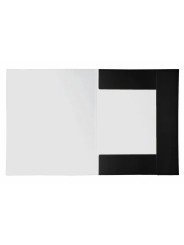 Idena Sammelmappe · DIN A3 · stabiler 500g/m²-Karton · 600g/m² · schwarz