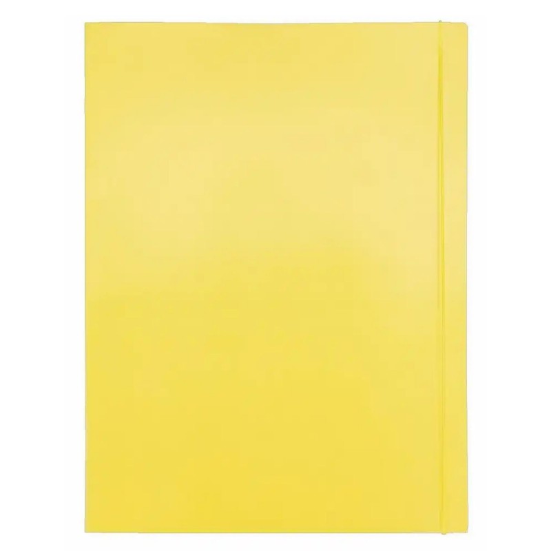 Idena Sammelmappe · DIN A3 · stabiler 500g/m²-Karton · 600g/m² · gelb