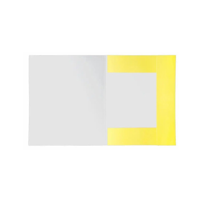 Idena Sammelmappe · DIN A3 · stabiler 500g/m²-Karton · 600g/m² · gelb