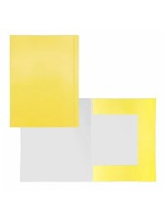 Idena Sammelmappe · DIN A3 · stabiler 500g/m²-Karton · 600g/m² · gelb