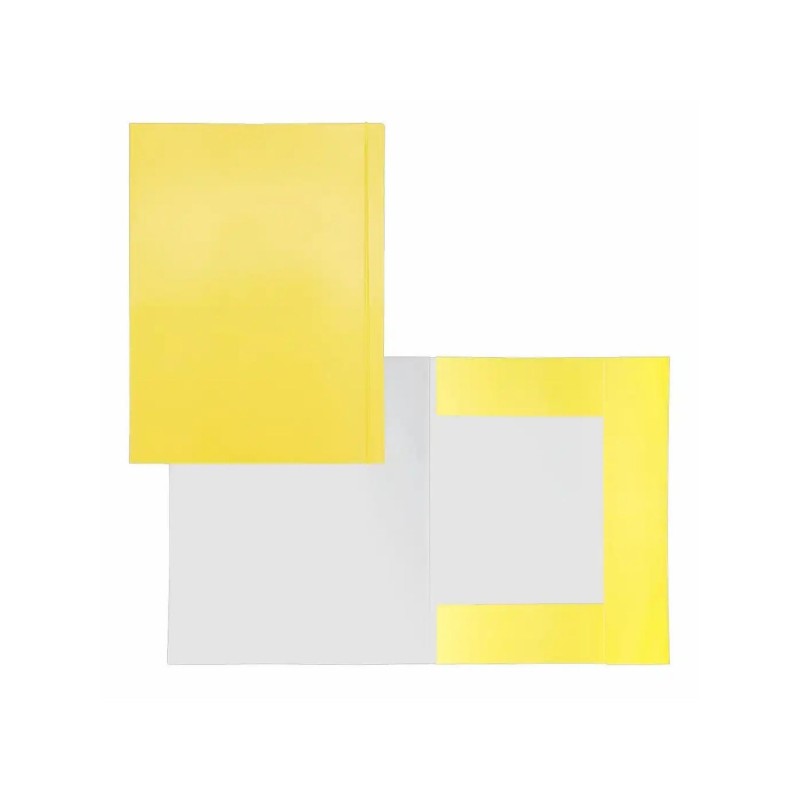 Idena Sammelmappe · DIN A3 · stabiler 500g/m²-Karton · 600g/m² · gelb