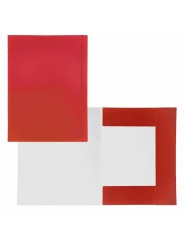 Idena Sammelmappe · DIN A3 · stabiler 500g/m²-Karton · 600g/m² · Rot