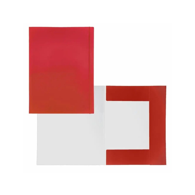 Idena Sammelmappe · DIN A3 · stabiler 500g/m²-Karton · 600g/m² · Rot