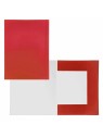 Idena Sammelmappe · DIN A3 · stabiler 500g/m²-Karton · 600g/m² · Rot