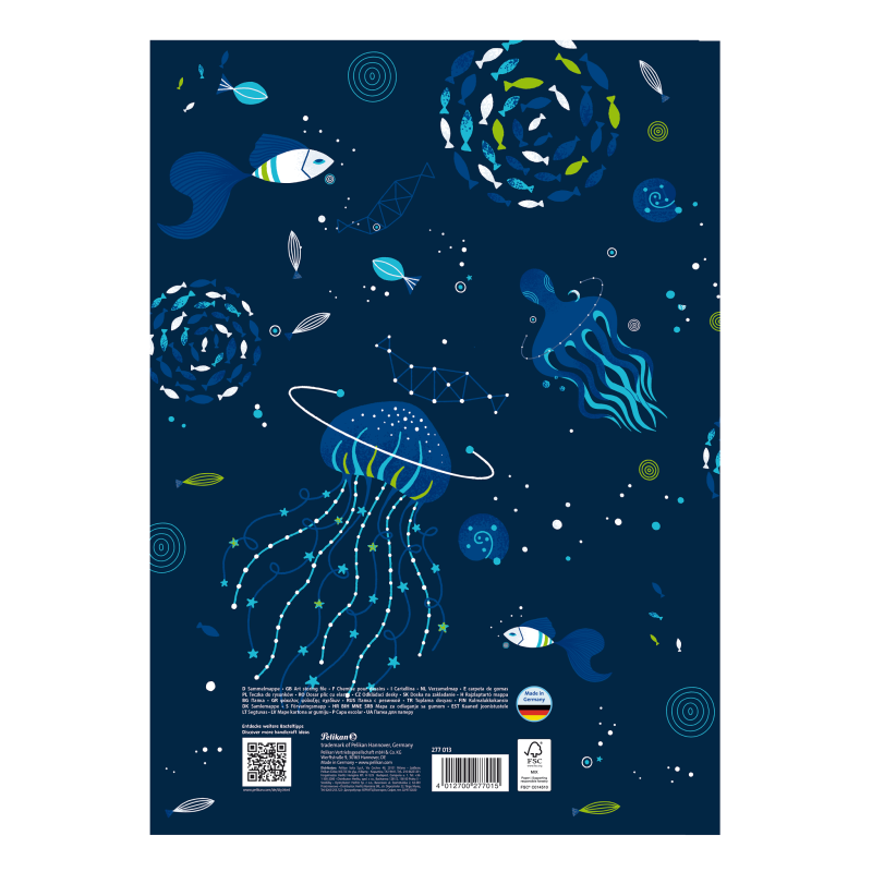 Pelikan Sammelmappe · DIN A3 · Wasserwelt
