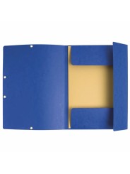 exaclair Sammelmappe Colorspan · mit Gummizug · DIN A4 · blau