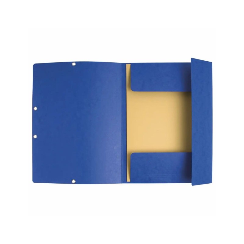 exaclair Sammelmappe Colorspan · mit Gummizug · DIN A4 · blau