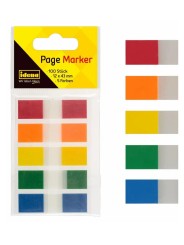 Idena Pagemarker · Marker Strips · 5 Farben je 20 Stück· 100 Stück