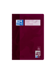 Doppel-Schulheft DIN A4 · Lineatur 40 · 32 Blatt · 90 g/m² seidenglattes Premiumpapier · kariert · mit Rahmen · Strapazierfähige