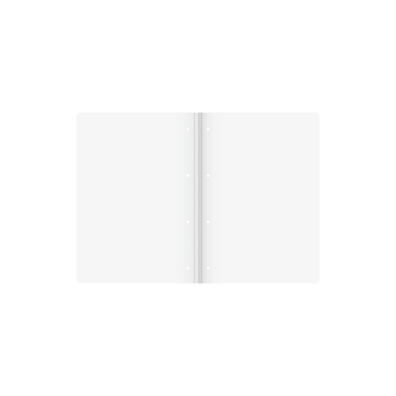 Schulheft DIN A4 in Premiumqualität · Lineatur 30 · 16 Blatt · 90 g/m²-Qualitätspapier · blanko · gelocht und perforiert · Strap