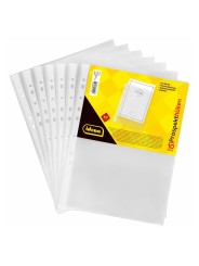 Idena Prospekthüllen · glasklar · 60u · DIN A4 · 10 Stück