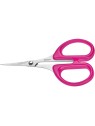 Silhouettenschere 10,4 cm · Pink · Rostfreie Edelstahlklingen · Ergonomischer Kunststoffgriff · Abgerundete Spitze · Für filigra